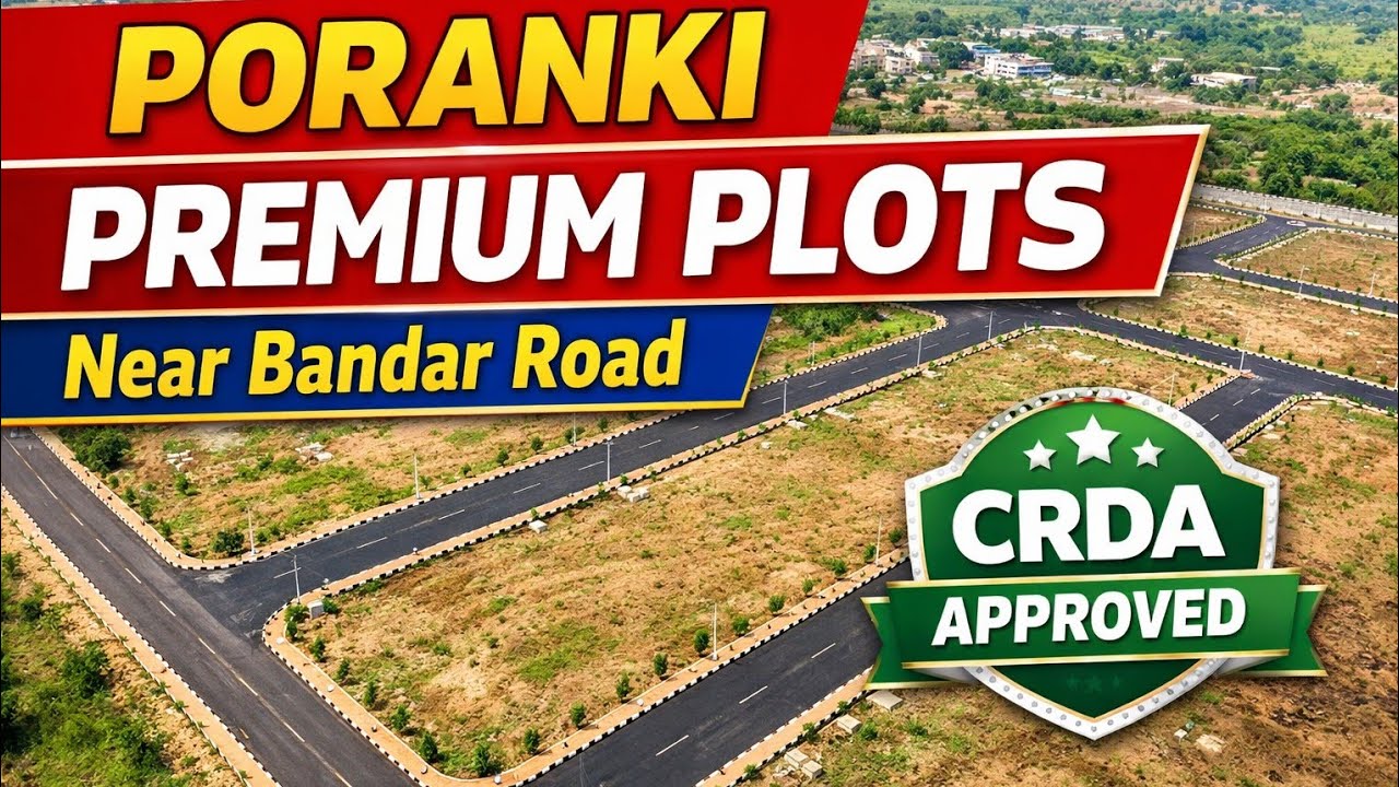 Low Cost Open Plots in Poranki Vijayawada Srinivas 9989988928