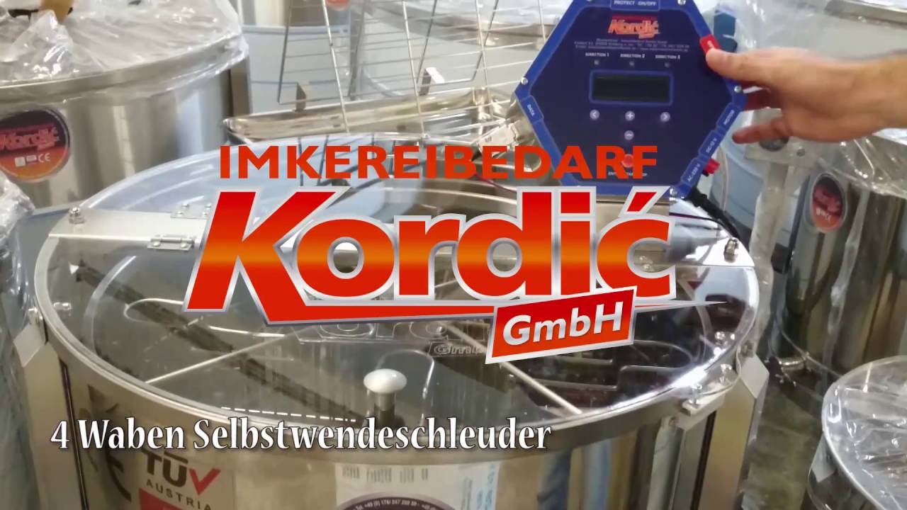 4 Waben Selbstwendeschleuder