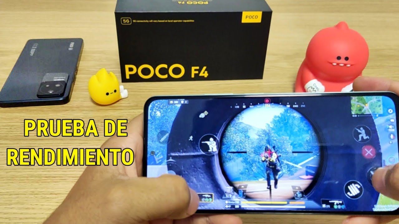 Poco F4 5G Prueba de Rendimiento / Gaming Test