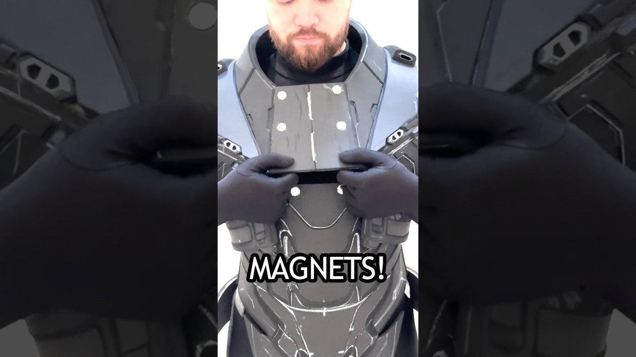 HALF-LIFE 2 - HEV SUIT MAGNETS! (Foam Armor Cosplay) #halflife #halflife2 #gordonfreeman