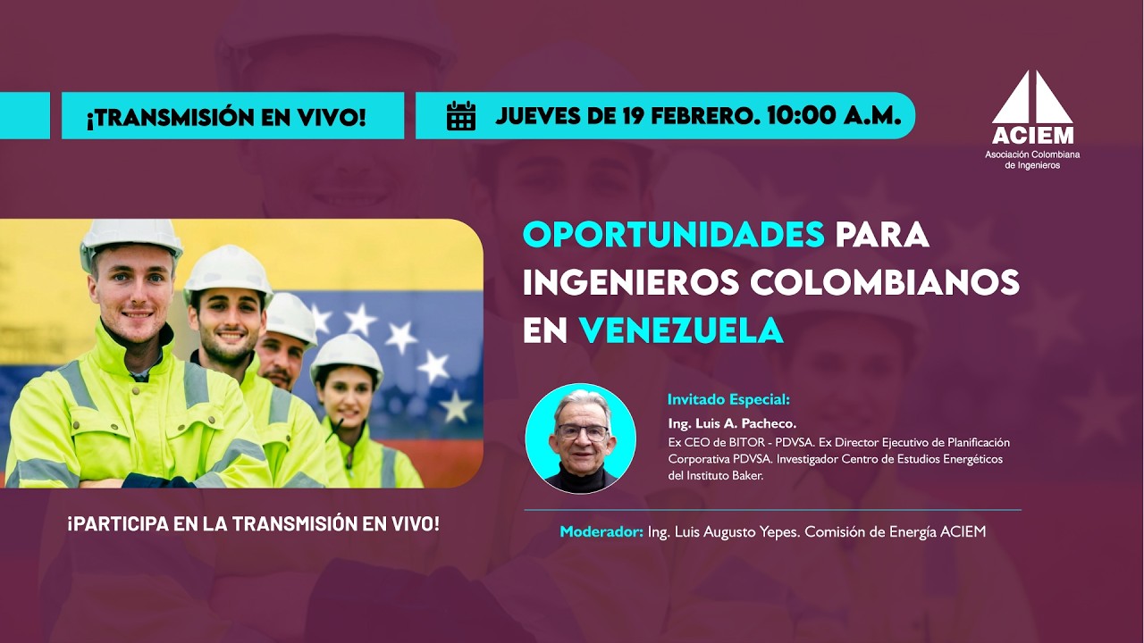 Oportunidades para Ingenieros Colombianos en Venezuela