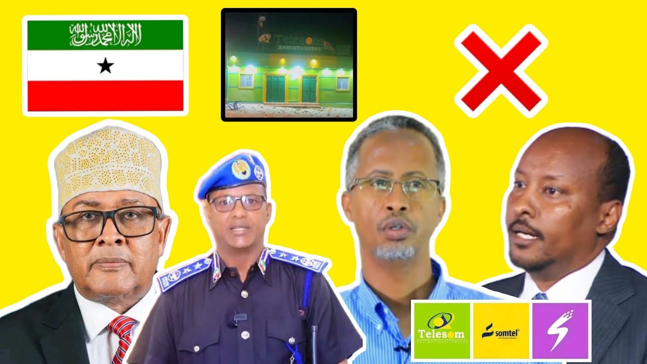 Mudaharaad looga soo horjeedo Telesom iyo Somtel Oo Hargeisa Ka Dhacay Kaas Oo sababay Dhawac