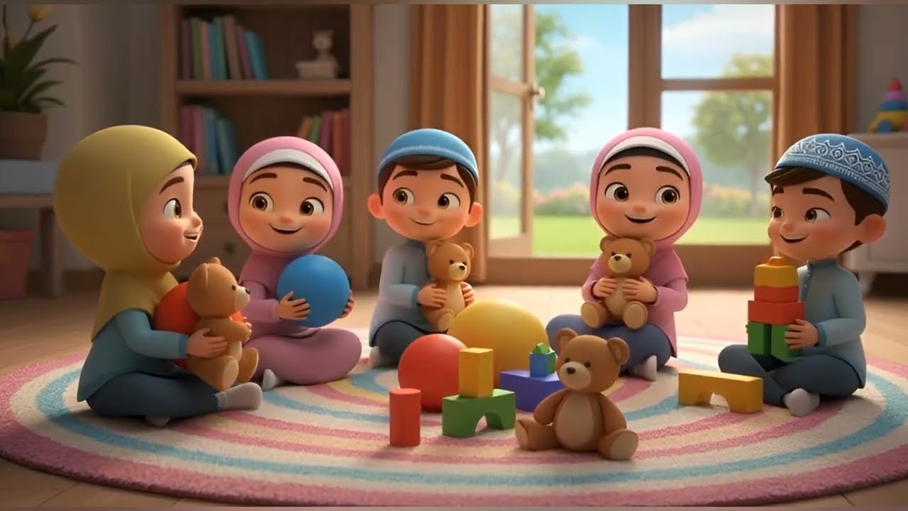 Shabaan Month Special | Islamic Rhymes for Kids |  kids Islamic rhymes | muslimah kids tv