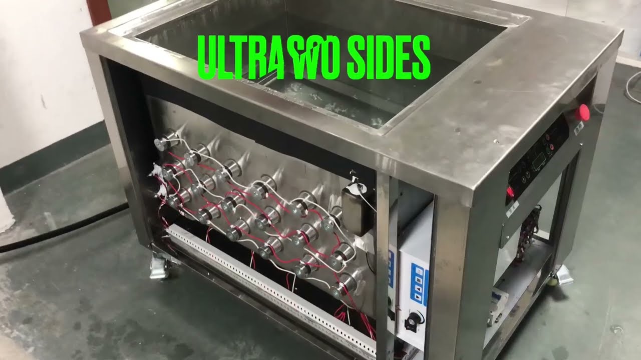 Sous vide cooker large size water bath 250L for mass quantity slow cook with ultrasonic vibration