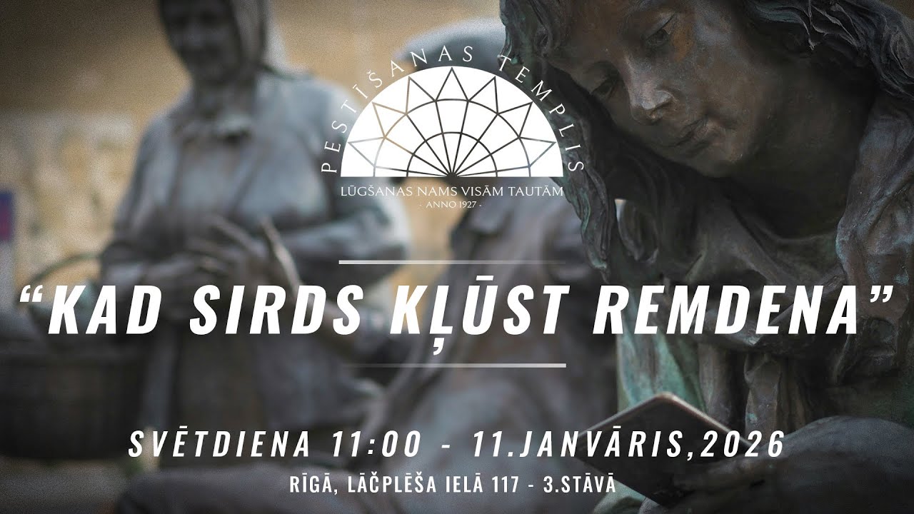 PTD | Dievkalpojuma Tiešraide - 11.01.2026 | Efraims Šmits