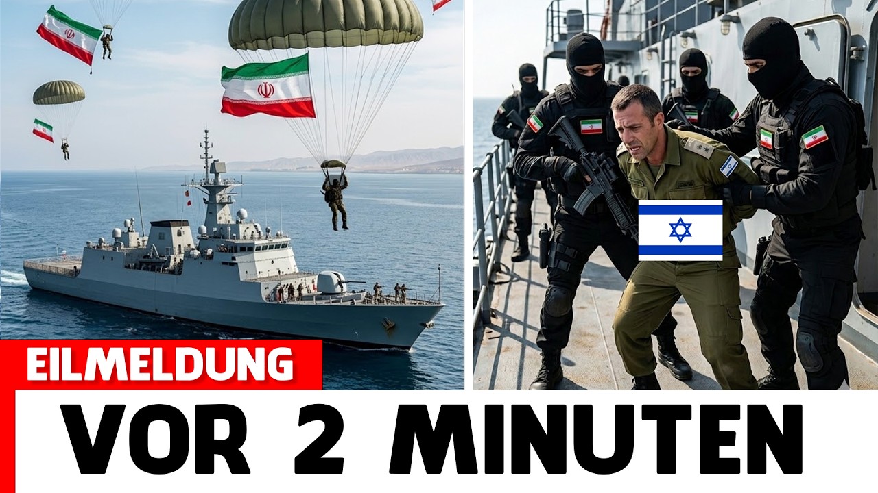 SCHOCK IM GOL: Iran kapert Militärschiff – 70 israelische Soldaten in der Straße von Hormus gefangen