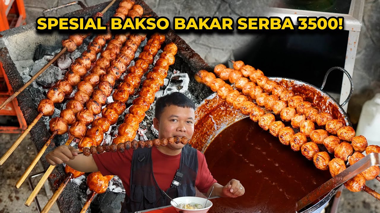 SPESIAL BAKSO BAKAR TERPANJANG SE-INDONESIA, HARGANYA MULAI 3500 AJA!