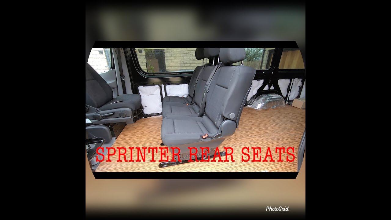 Mercedes Sprinter Rear Seats Install