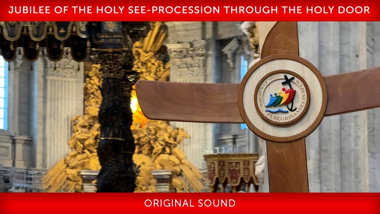 Jubilee of the Holy See-Procession through the Holy Door, 9 June 2025 - Pope Leo XIV