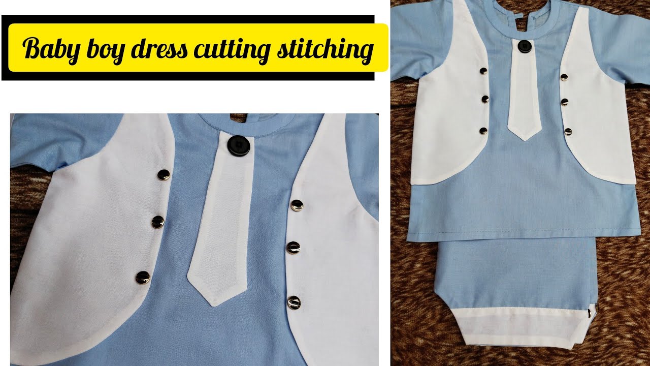 Baby boy dress cutting and stitching ||Baby boy Nikar Shirt readymade style || Stylish dress