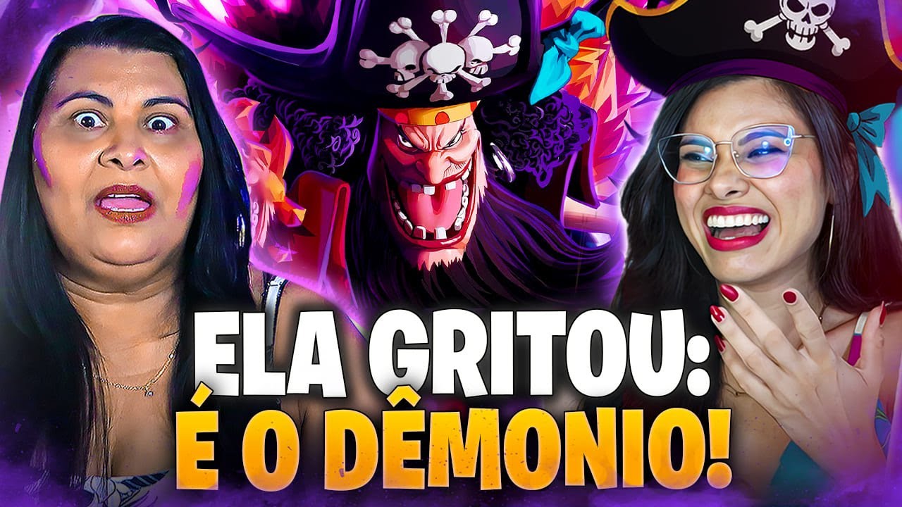 MINHA MÃE CONHECE BARBA NEGRA! 😱 (One Piece) M4RKIM