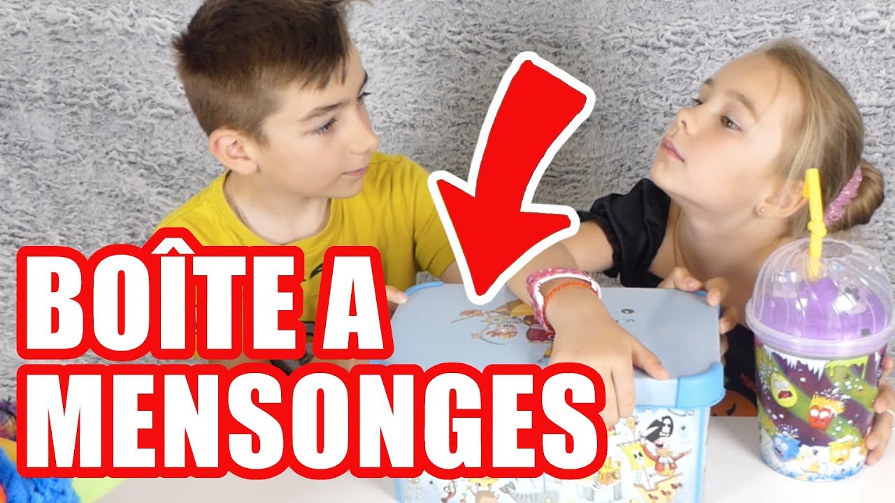 BO&Icirc;TE &Agrave; MENSONGES CHALLENGE - Qui est un menteur ? - #kidstudiotest