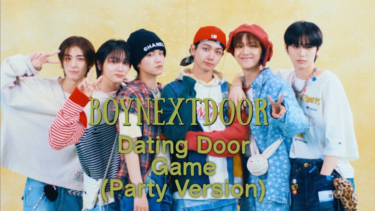 BOYNEXTDOOR Dating Door Game(Party Version)