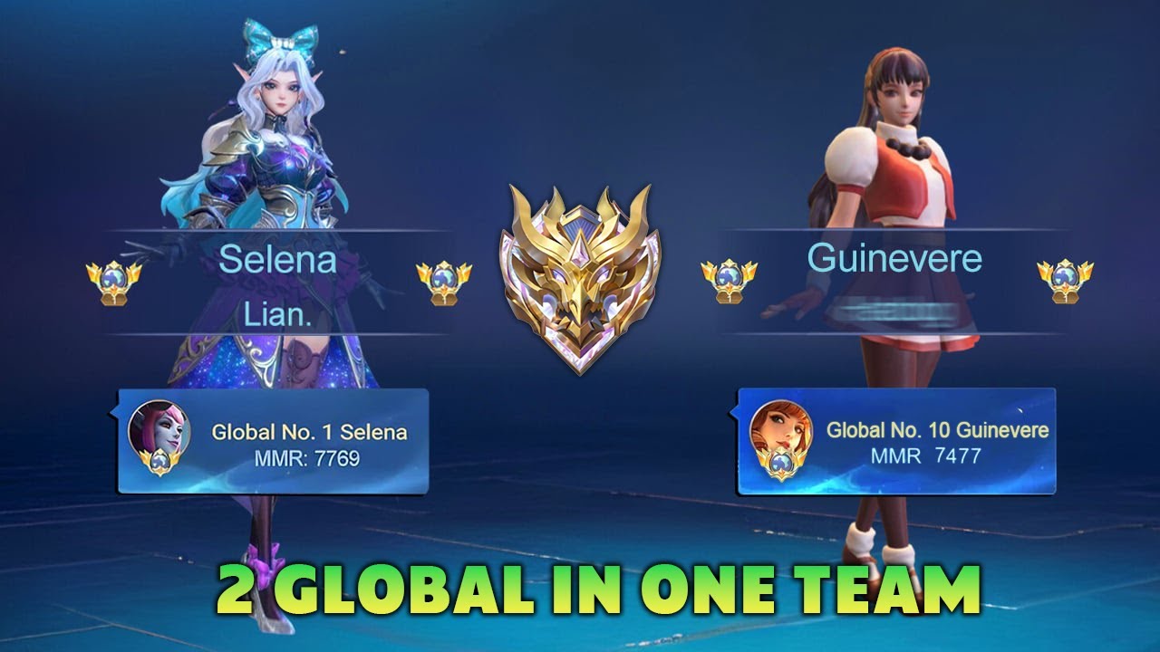 GLOBAL SELENA MET BEST GLOBAL GUINEVER IN THE WORLD!? - WATCH HOW THEY DOMINATE THE ENEMY!!