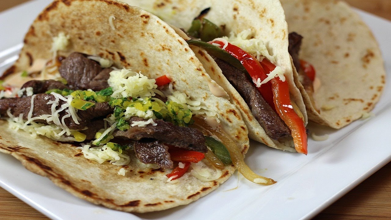 Philly Cheese Steak Tacos!! BEST TACOS EVER!!!!!!!!