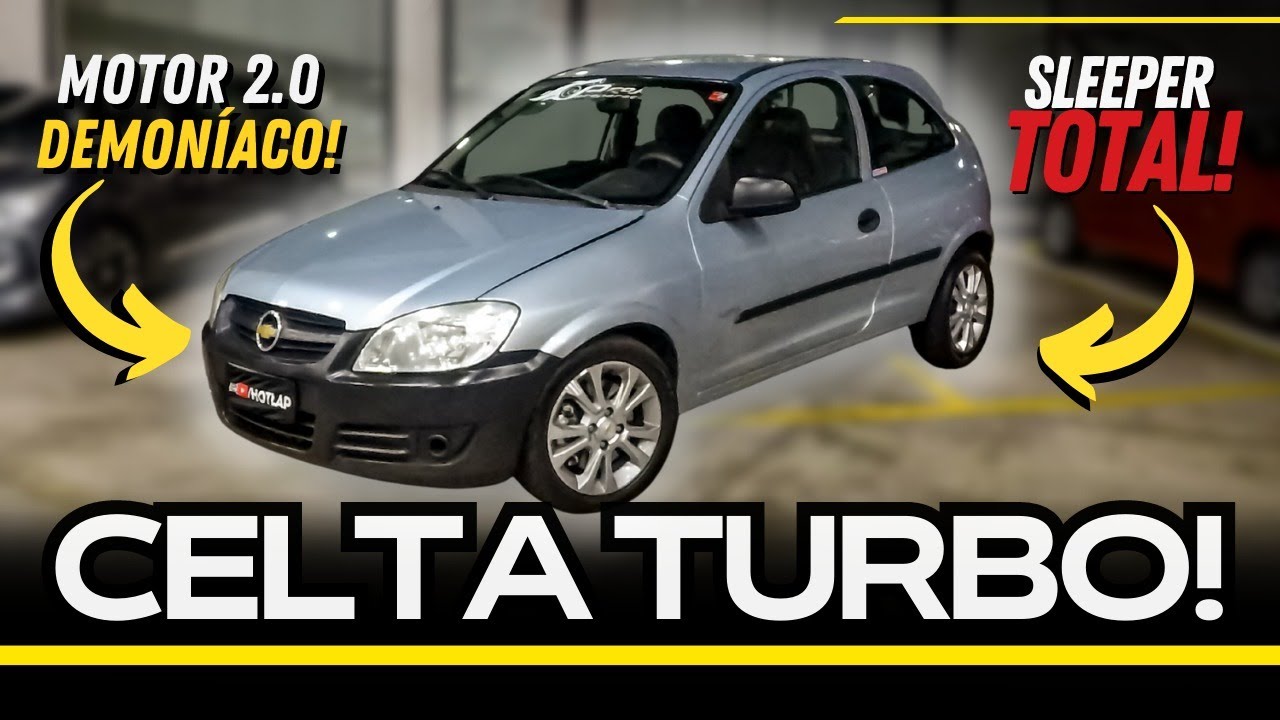 CELTA TURBO COM MOTOR DE ASTRA 2.0 COM MAIS DE 300 HP!!!!