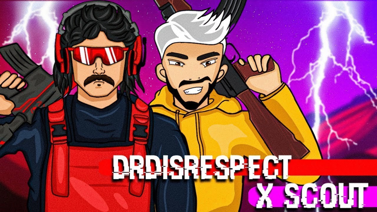 Scout (from India) Playing with Dr Disrespect (From america)