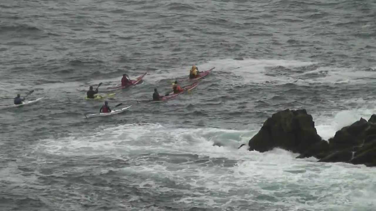 Kayaks dans l' Raz d' Sein.. Suite..(2)..