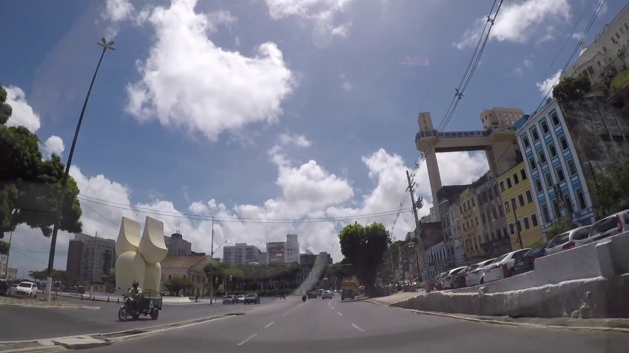 Avenidas que Ligam a CIDADE ALTA  a CIDADE BAIXA  em  Salvador-2017