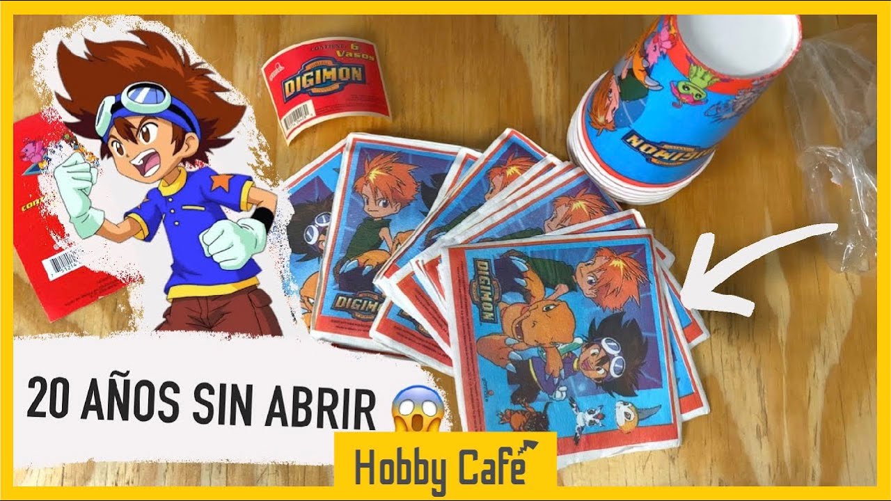 Esta tienda tenía Productos de DIGIMON SIN ABRIR de hace 20 años