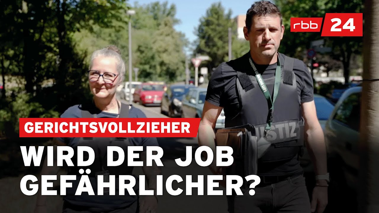 Nur noch mit Schutzweste: So ist der Alltag als Gerichtsvollzieher