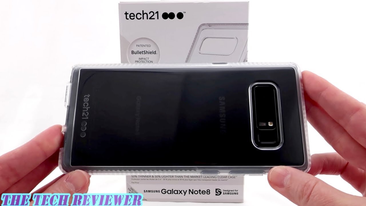 Protect your Note8 with BulletShield: Tech21 Pure Clear!
