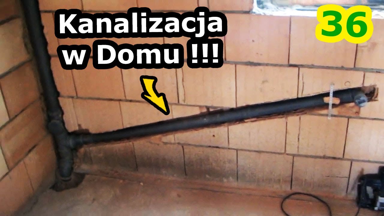 Instalacje Kanalizacyjne w Domu Jednorodzinnym !!! - Jak je wykonać? *Robimy Pion w Kuchni (Vlog 36)
