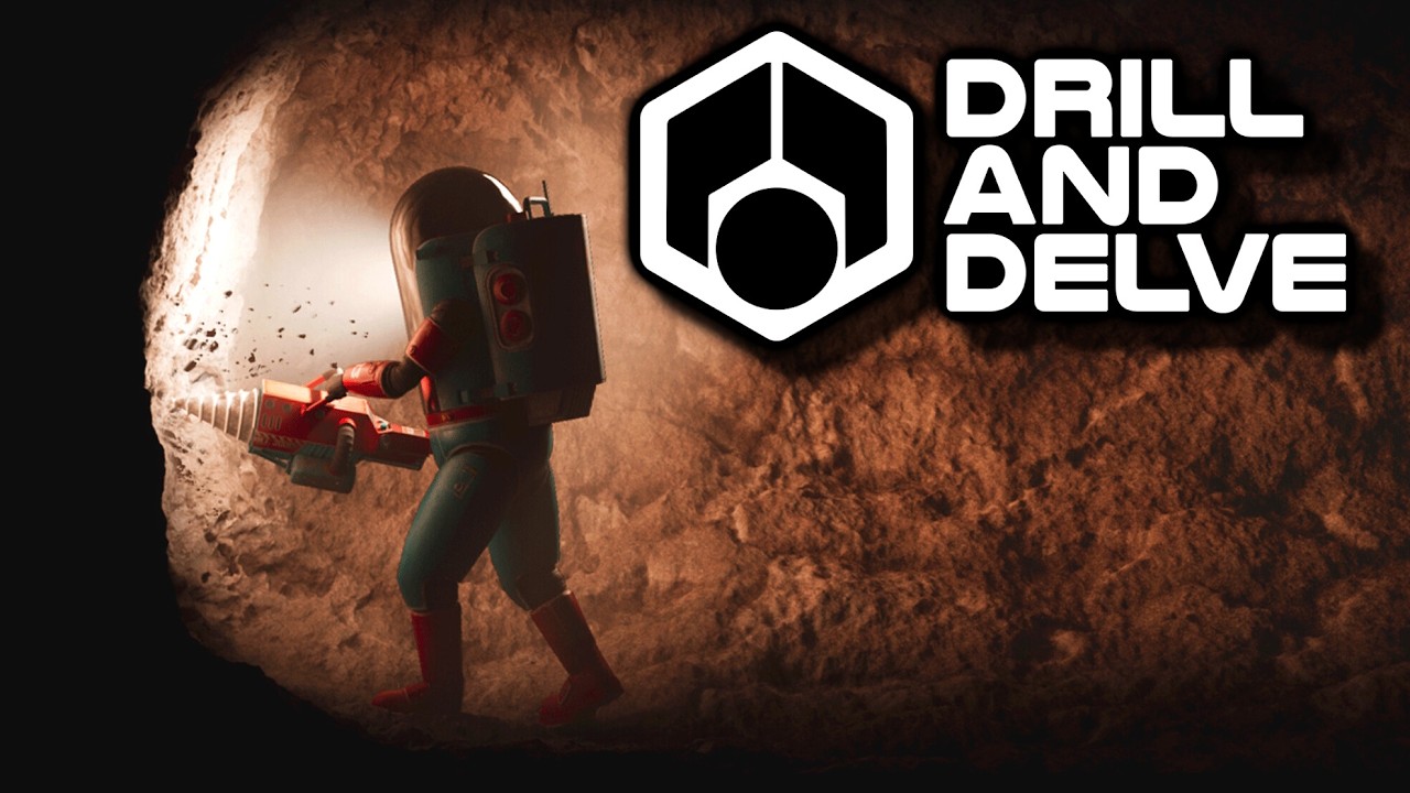 An Immersive Space Mining Survival Game! - Drill and Delve