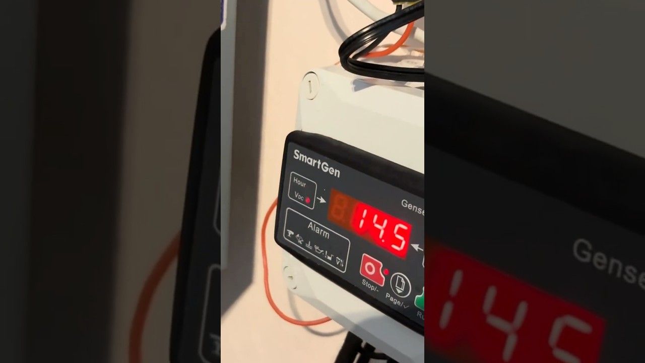 Generator Remote Auto Start-Stop Off-Grid Solar System with Inverter Dry Contacts #solarsystem