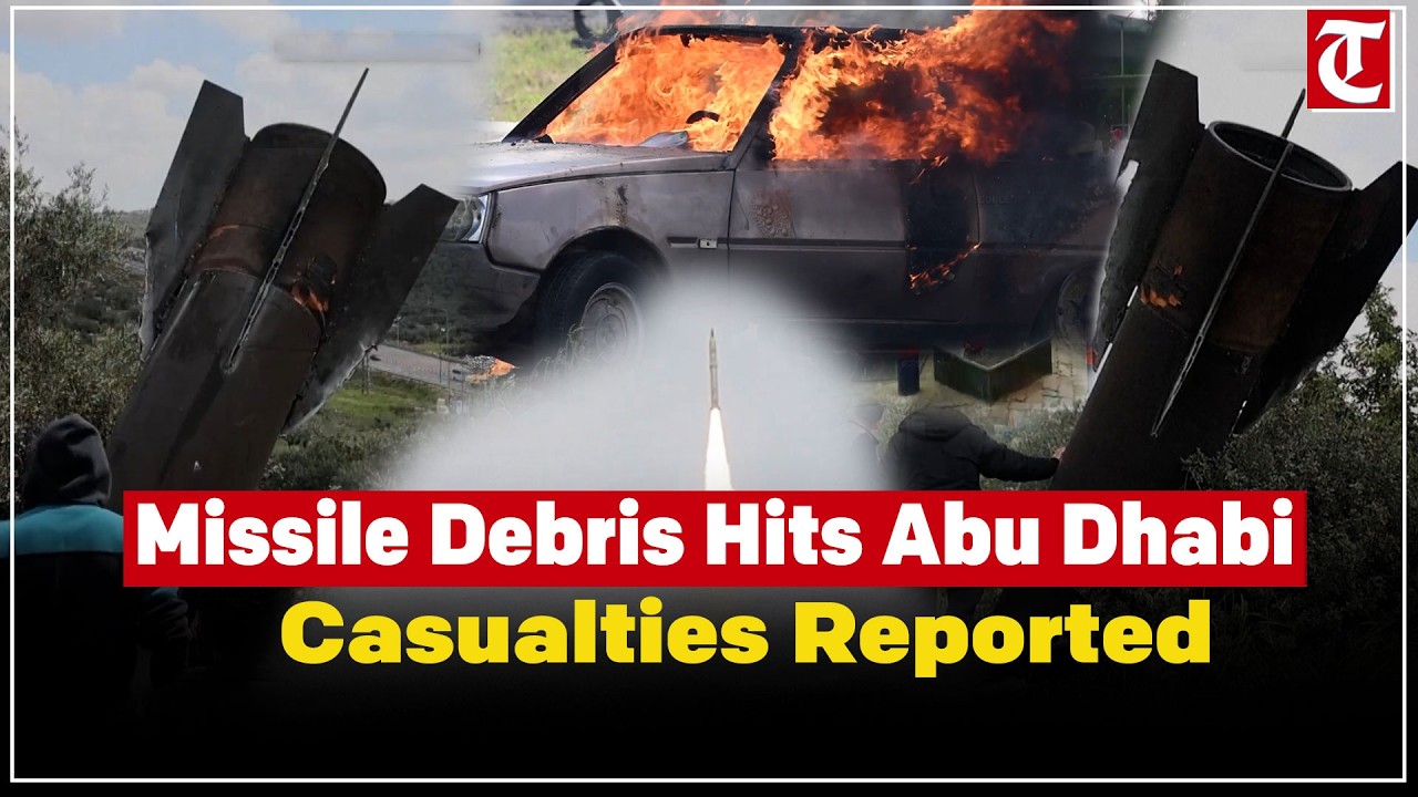 Missile debris hits Abu Dhabi: 2 dead, 3 injured amid Iran&ndash;Israel tensions.