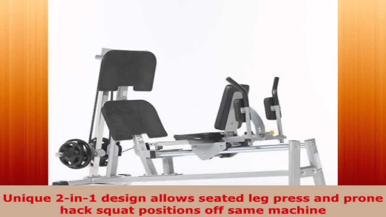 TUFF STUFF Evolution Horizontal Plate Load Leg/PressHack Squat CLH-300