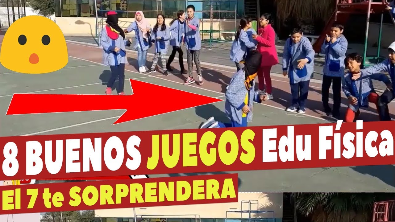 8 Mejores Juegos de EDUCACIÓN FÍSICA para NIÑOS (El #7 te SORPRENDERA) 😱