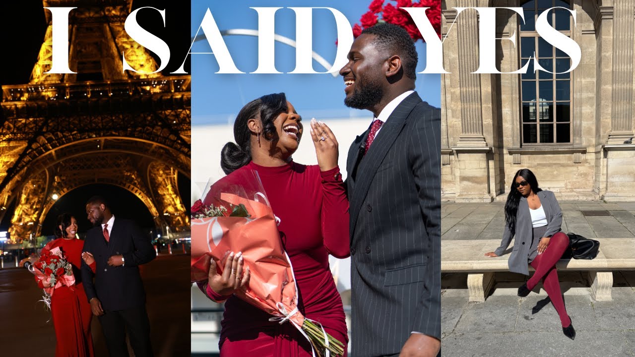 I SAID YES IN PARIS | my dream PROPOSAL, the best SURPRISE| ENGAGEMENT VLOG