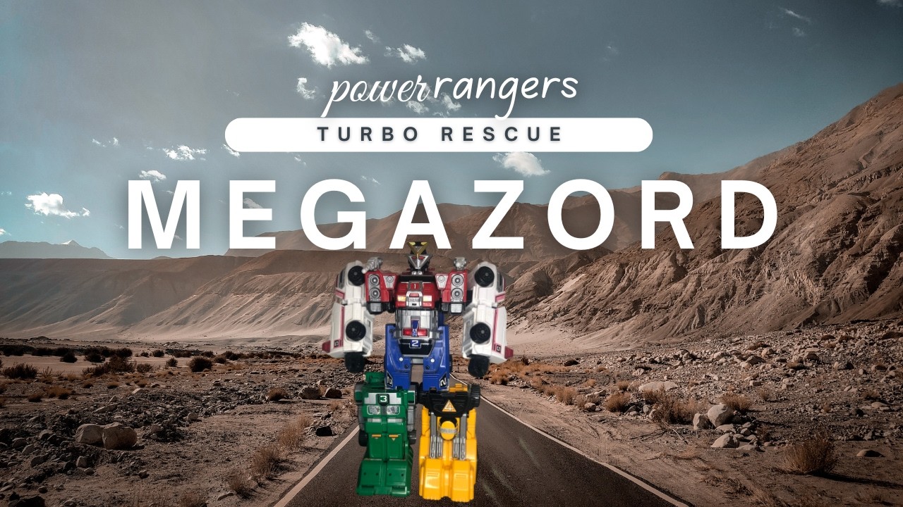 Turbo rescue megazord review  #toyreview #gogopowerrangers #megazord #actionfigure 