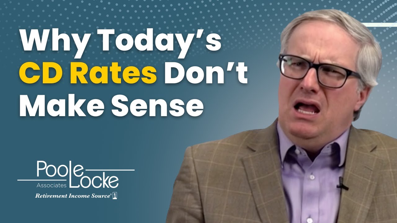 Why Today’s CD Rates Don’t Make Sense