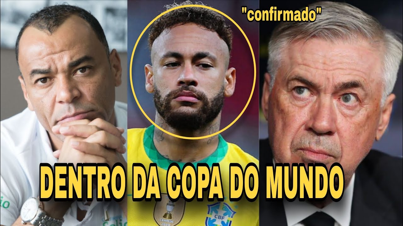 TA CONFIRMADO O NEYMAR ESTA DENTRO DA COPA DO MUNDO ANCELOTTI CONFIRMOU