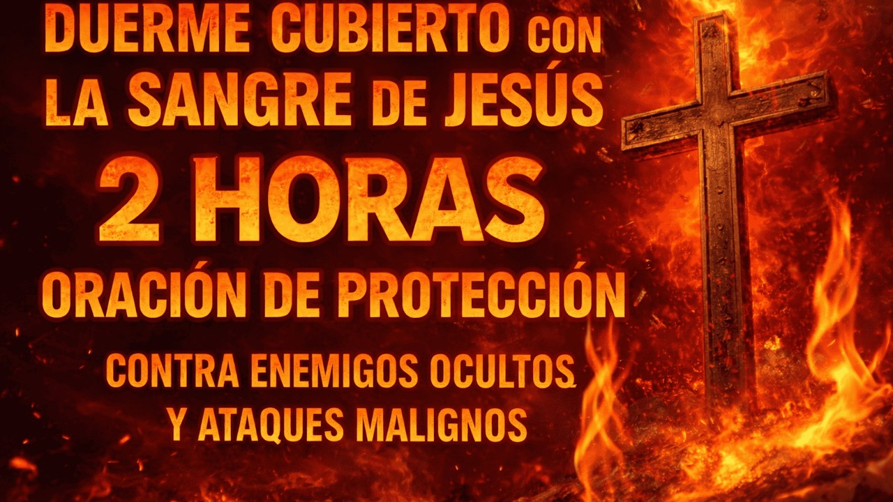 Duerme la Siesta Bajo la Sangre de Jesús   de Oración de Protección