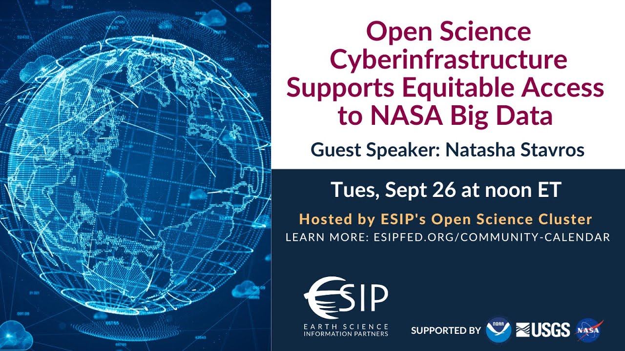 Open Science Webinar Series #5: Open Science Infrastructure Supports Equitable Access to NASA Data