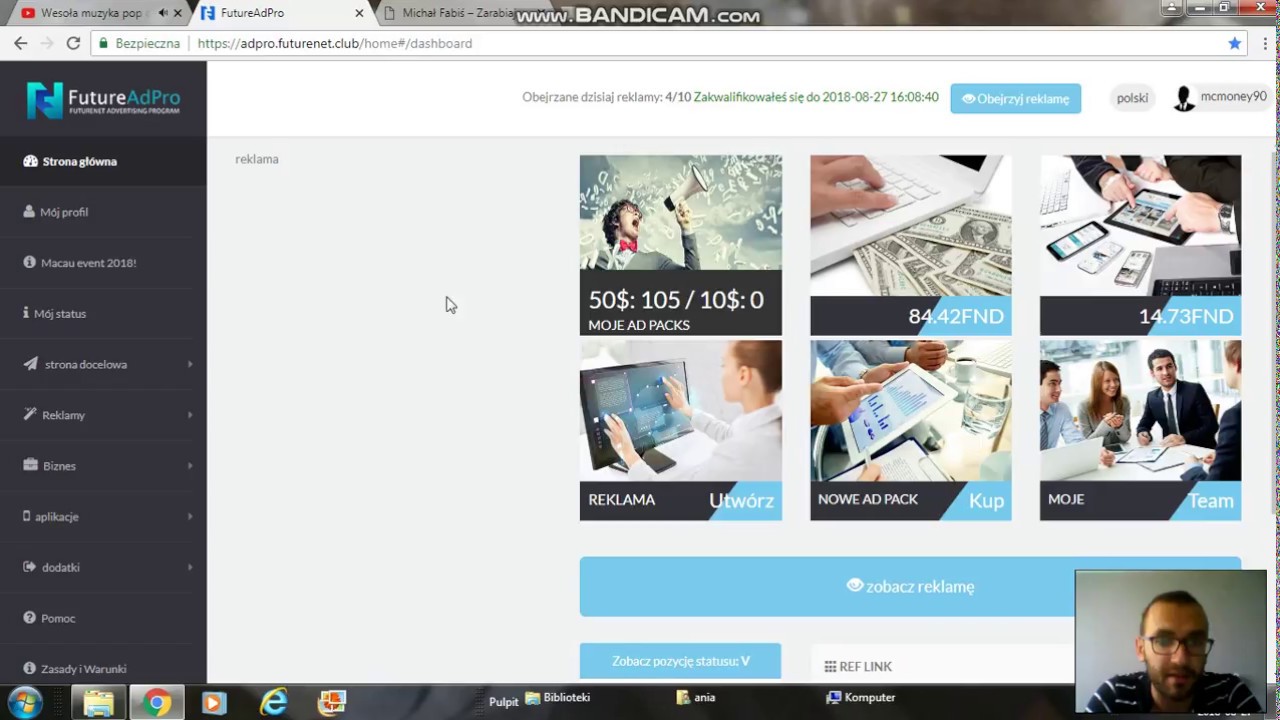 Jak kupić pierwsze ADPAKI opcją Dotpay we FutureAdPro?