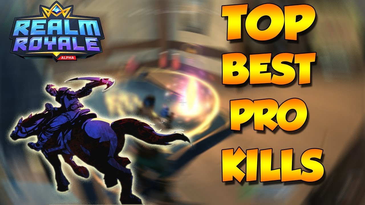 TOP BEST PRO KILLS IN REALM ROYALE (BATTLE ROYALE)