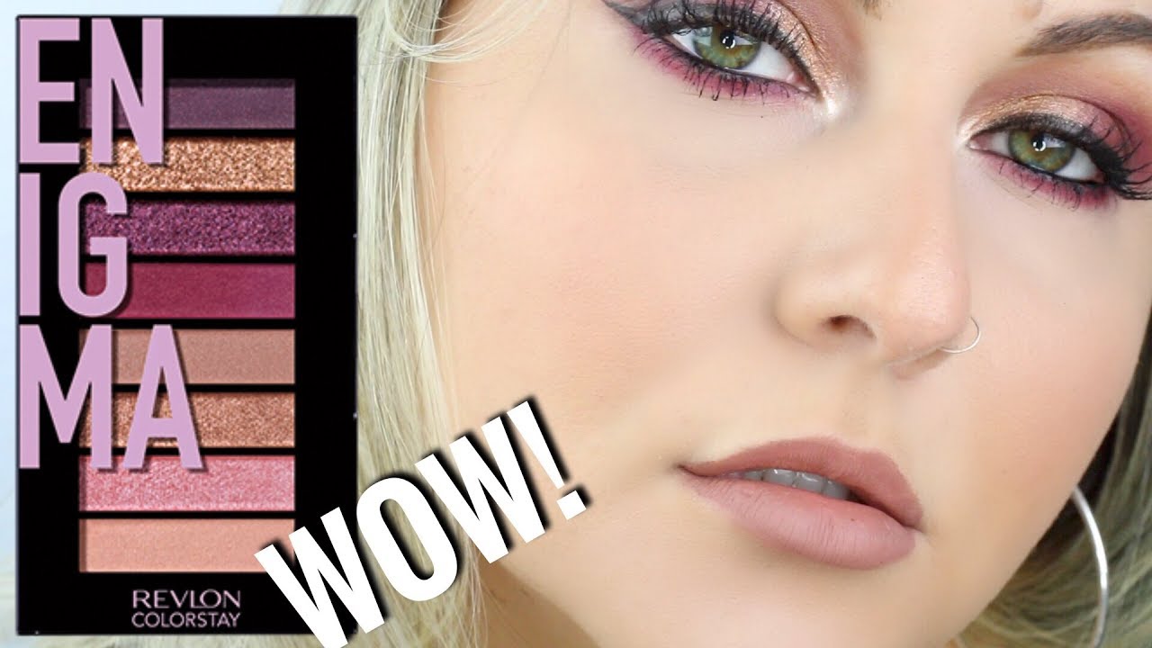 *НОВИНКА* ТЕНИ ДЛЯ ВЕК REVLON COLORSTAY LOOKS BOOK: ПАЛЕТКА ENIGMA!