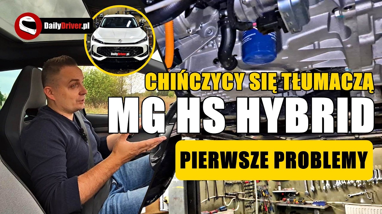 MG HS Hybrid+ ma problem z napędem! Dlaczego auto traci moc i włącza limiter prędkości?