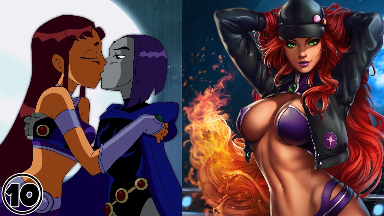 Top 10 People Starfire Hooked Up With