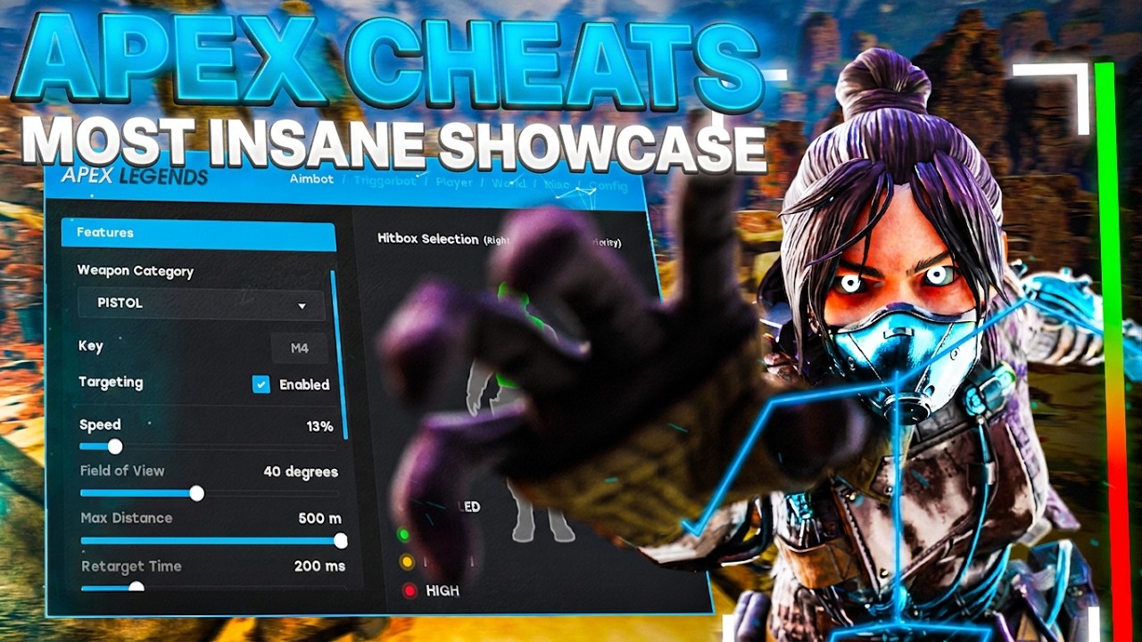 Apex Noob Tries Apex Hacks For The First Time... ( INSANE ) - Apex Cheats Showcase