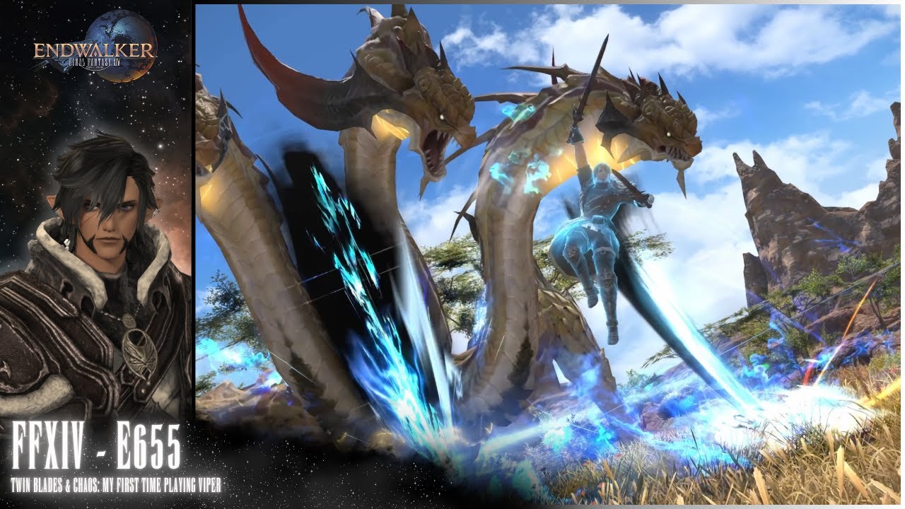 Final Fantasy XIV - E655 - (Twin Blades & Chaos: My First Time Playing Viper)