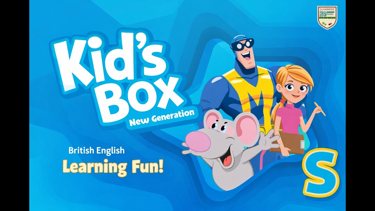 ENGLISH FOR KIDS/STARTER/ MY COLOURS/SONG/VIDEO/KID'S BOX NEW GENERATION/UNIT 3