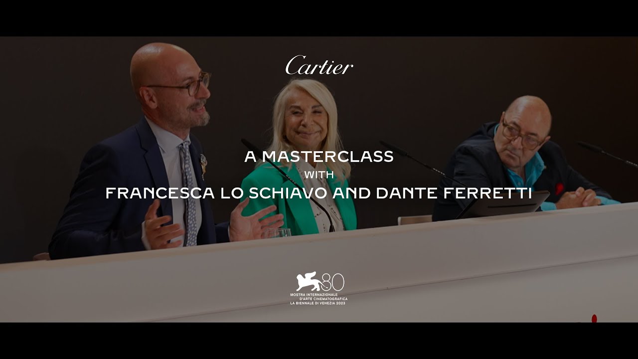 Cartier Masterclasses explore costume and set design with Francesca Lo Schiavo and Dante Ferretti