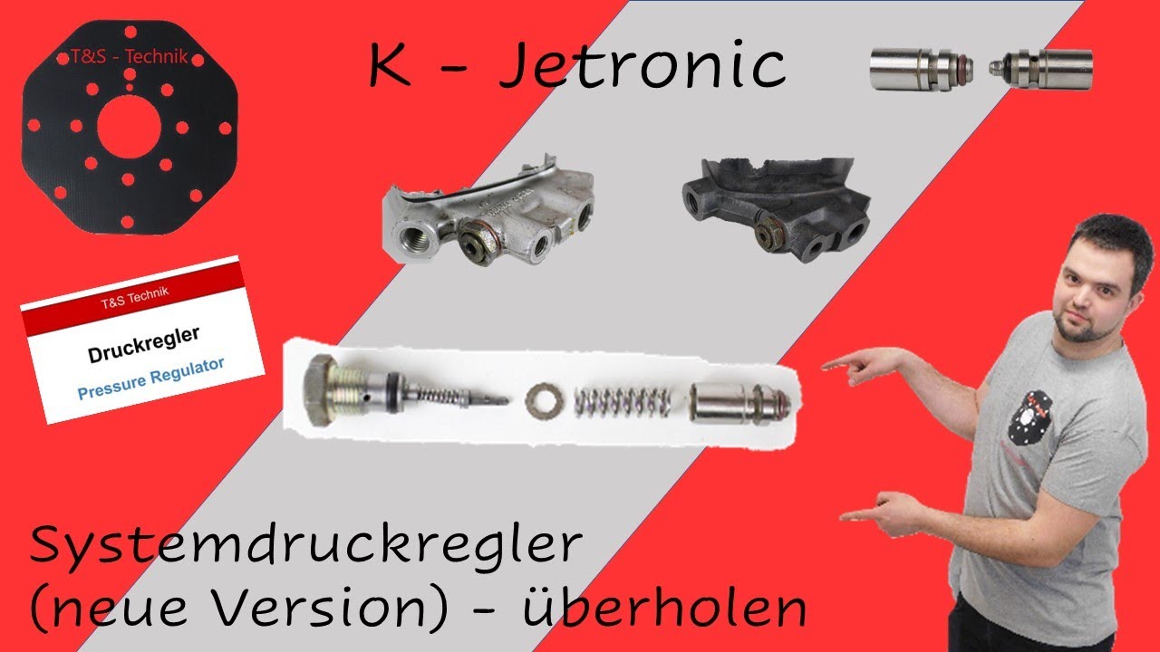Systemdruckregler vom Mengenteiler K-Jetronic &uuml;berholen - neue Version