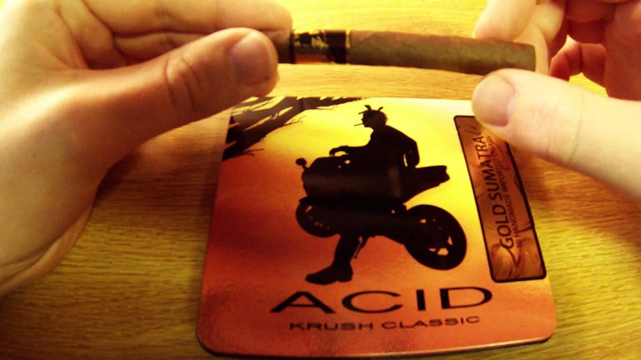ACID Krush Classic: обзор сигар Gold Sumatra Drew Estate