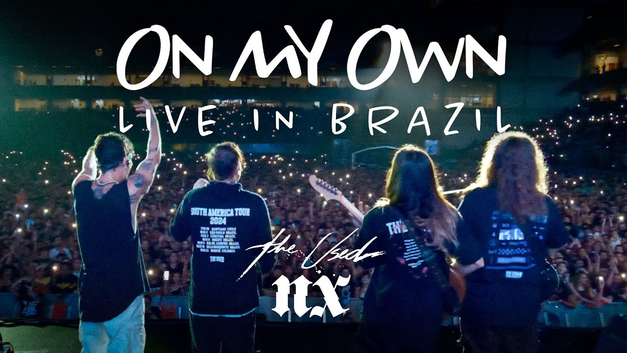 The Used, NX Zero - On My Own (Live in Brazil)